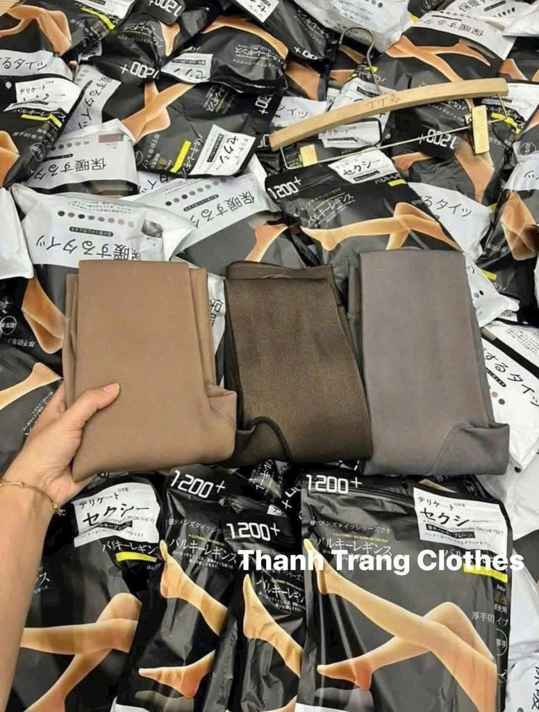 QUẦN TẤT LÓT NỈ 3 MÀU