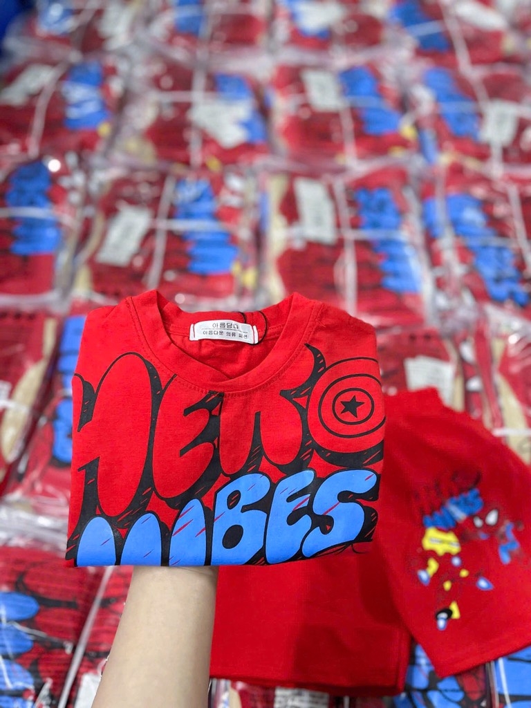 BỘ HERO ĐỎ SIÊU NHÂN NHỆN BÉ TRAI NEW 2025
