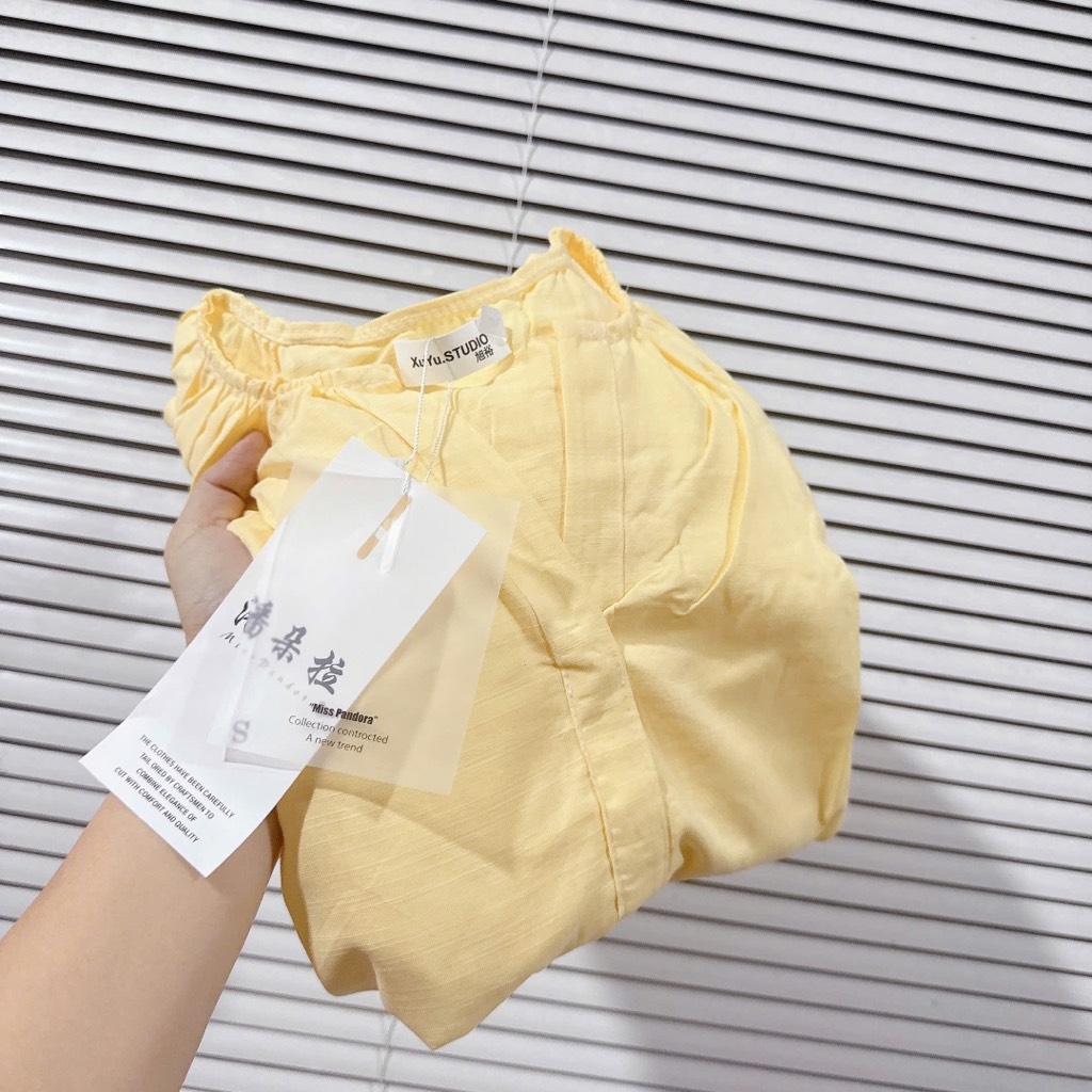 SET BỘ VÀNG PASTEL XINH NỮ SẴN