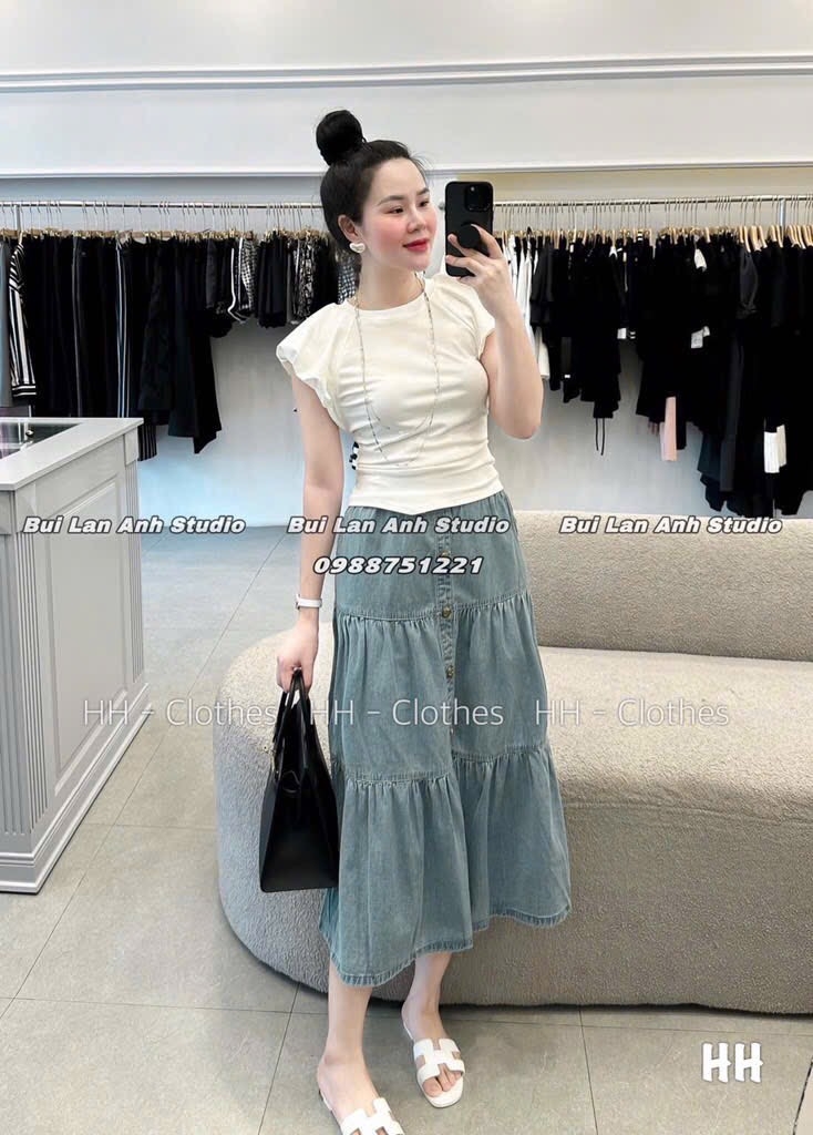 ÁO TAY BỒNG HAI LỚP NỮ SẴN