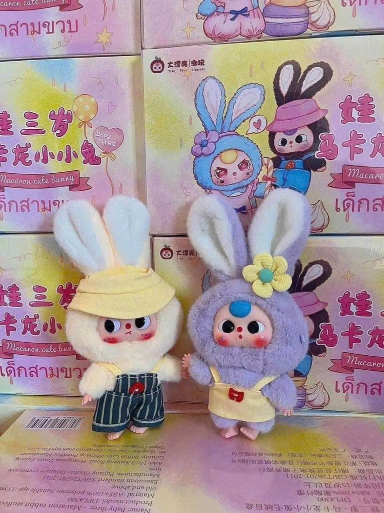 ĐỒ CHƠI BABY THREE BB3 MACARON (SALE 79k)
