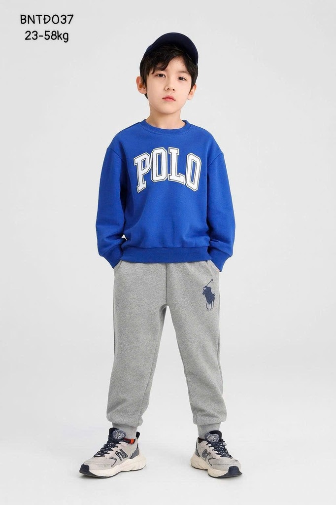 BỘ DÀI NỈ TOMY POLO SIZE ĐẠI BÉ TRAI