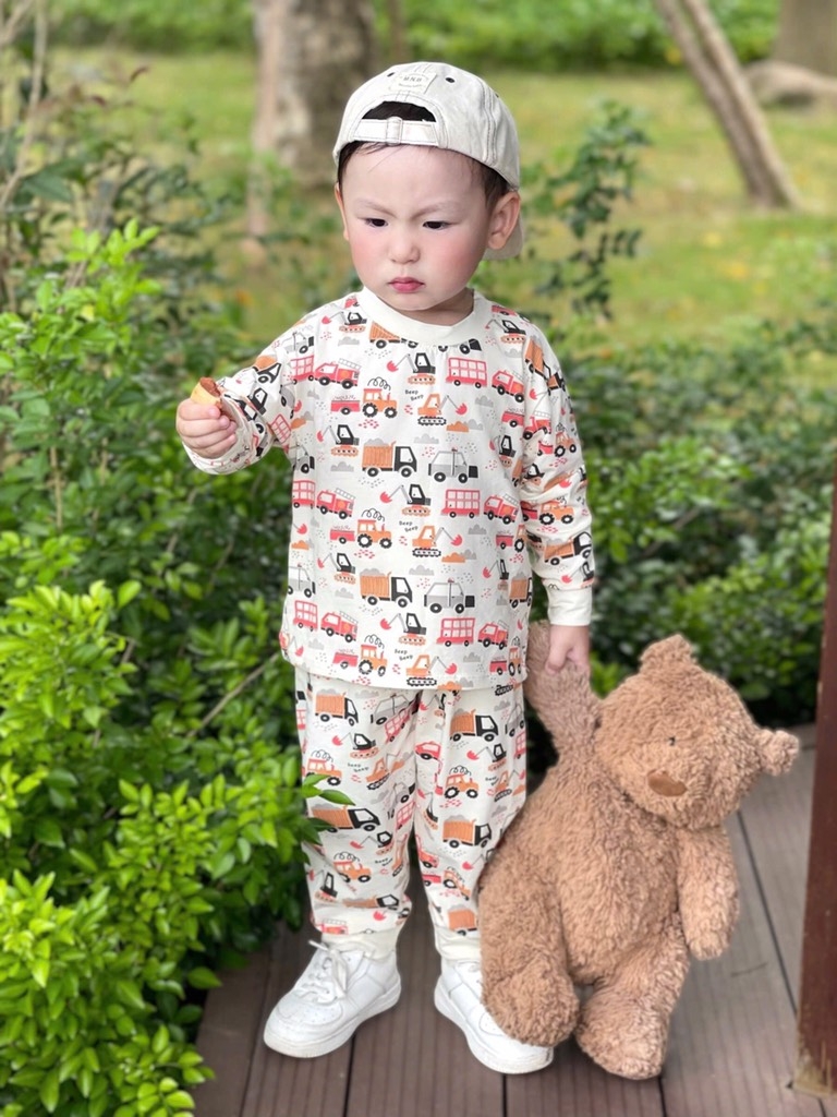 SET 2 BỘ DÀI OTO NHÍ MÀU ĐỎ KẺ GHI BÉ TRAI SẴN