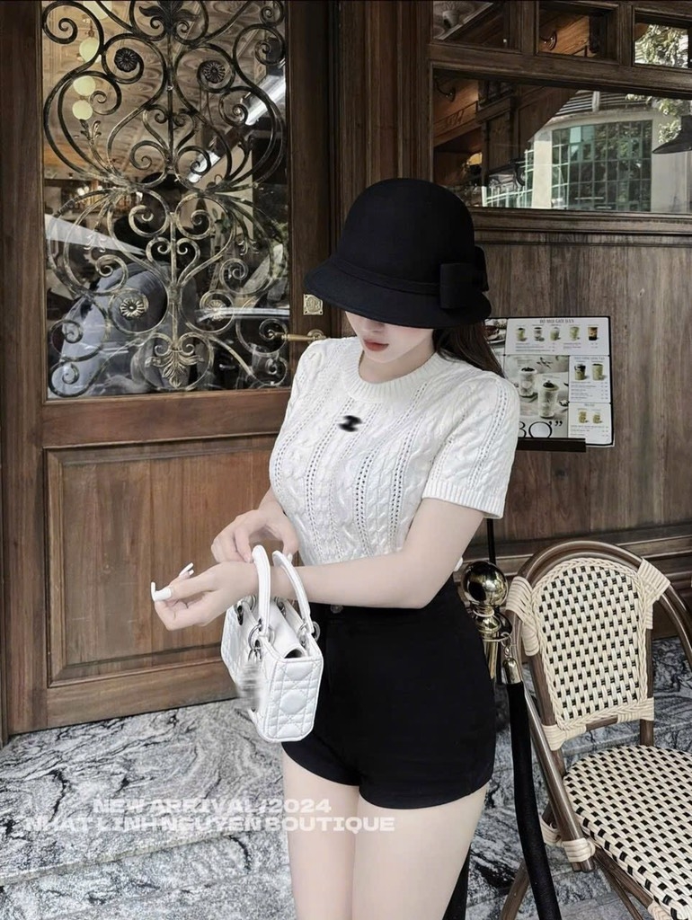 ÁO LEN NỮ NGẮN TAY QC THU ĐÔNG SẴN (xả 59k)