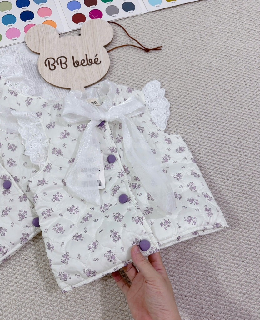 ÁO GHILE PHAO BÉ GÁI NƠ