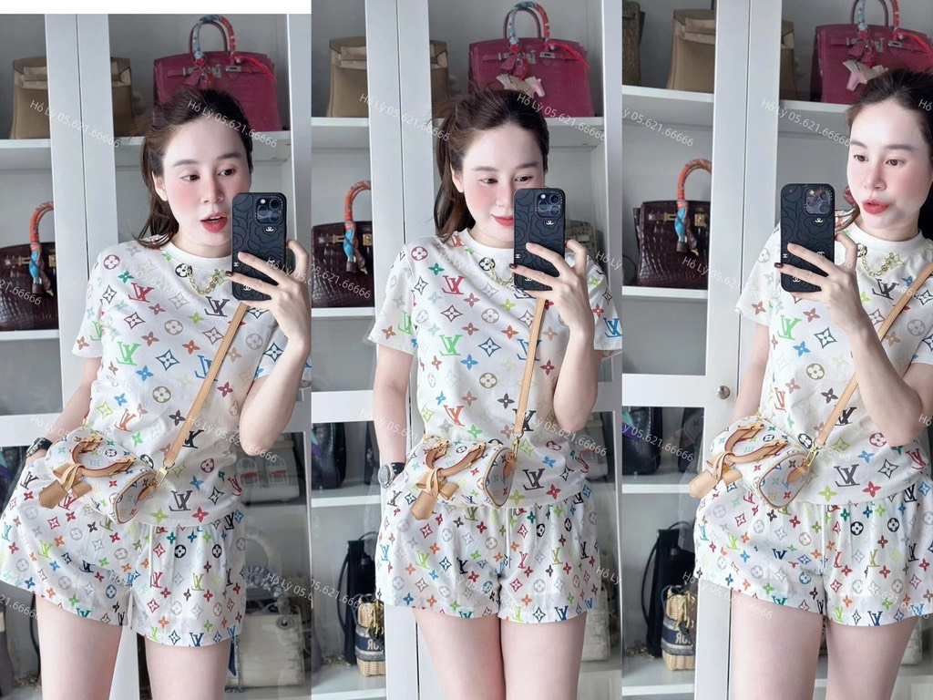SET LV MẸ CON HOẠ TIẾT ĐA SẮC SẴN(XẢ MẸ 69k Con40k)