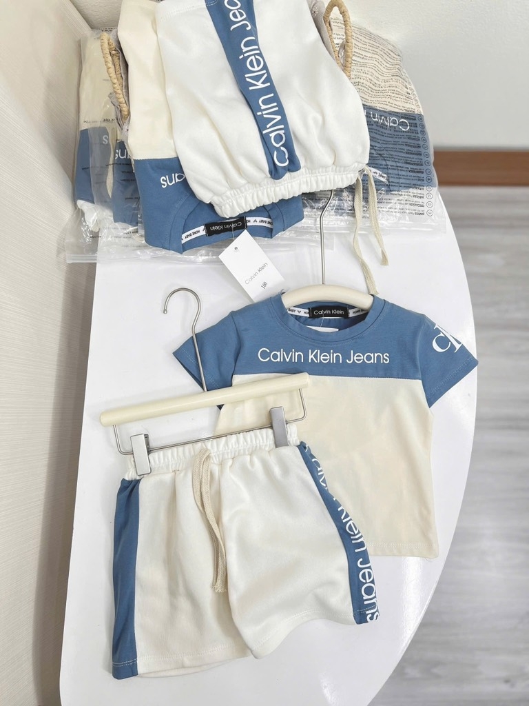SET C.K XANH PHỐI BE CHO BÉ TRAI SẴN