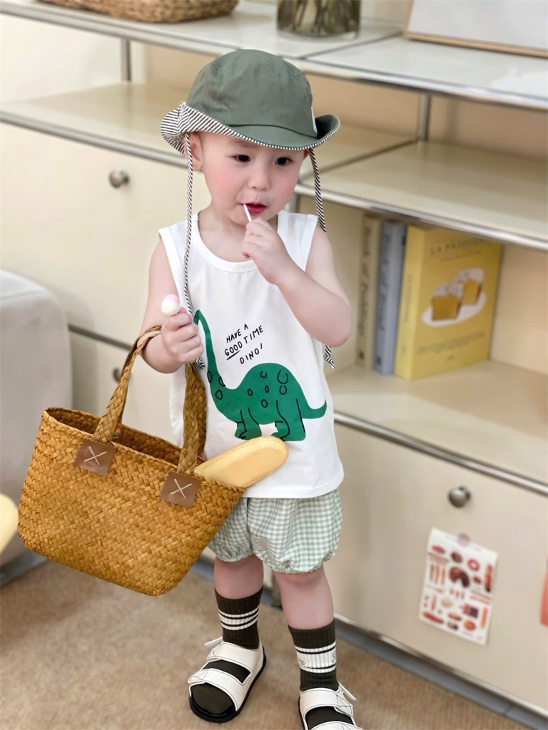 SET 2 BỘ CỘC KHỦNG LONG VÀ BA LỖ BÉ TRAI SẴN