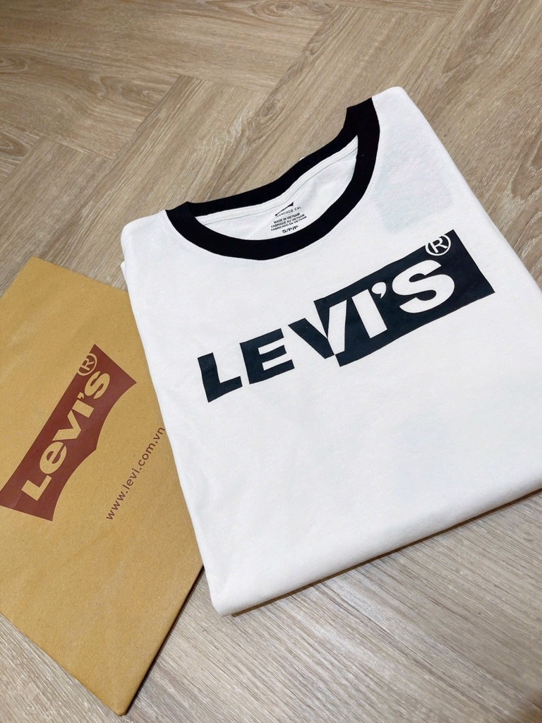 ÁO PHÔNG LEVIS CỔ TRÒN CỘC TAY NAM SẴN