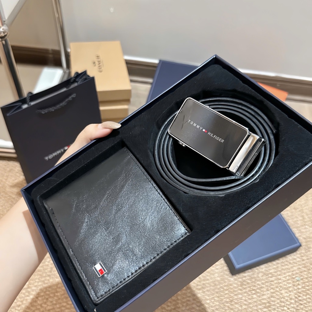 PHỤ KIỆN - SET THẮT LƯNG VÍ TOMY NAM