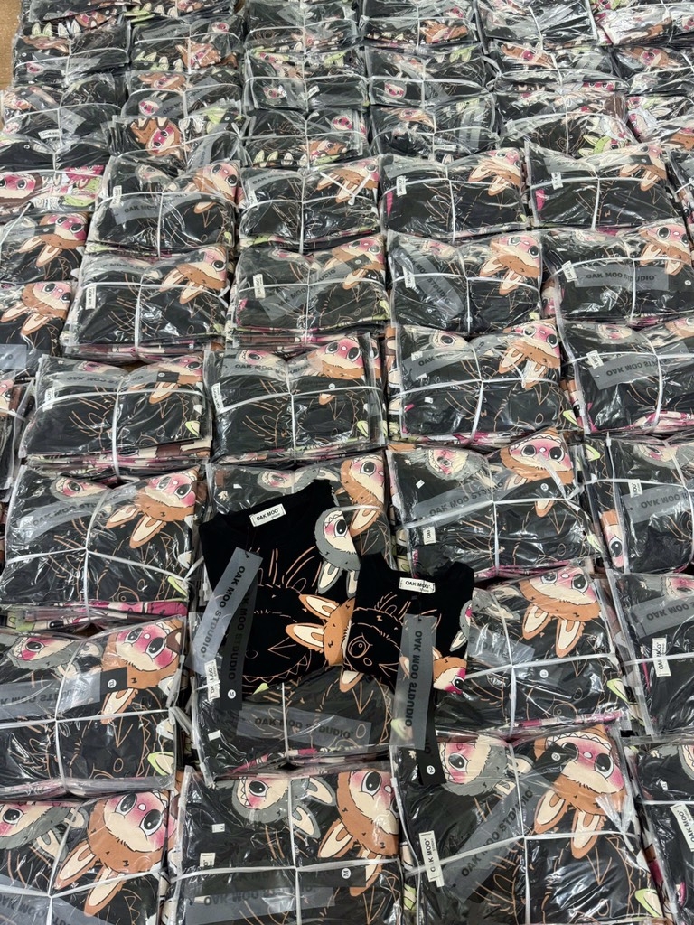 ÁO MẸ CON IN HÌNH LABUBU SIÊU HOT SẴN