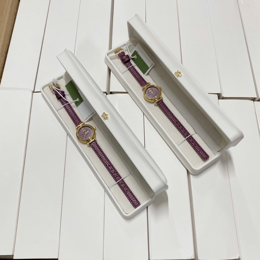 PHỤ KIỆN - ĐỒNG HỒ EIKE ĐỎ KAKI NỮ