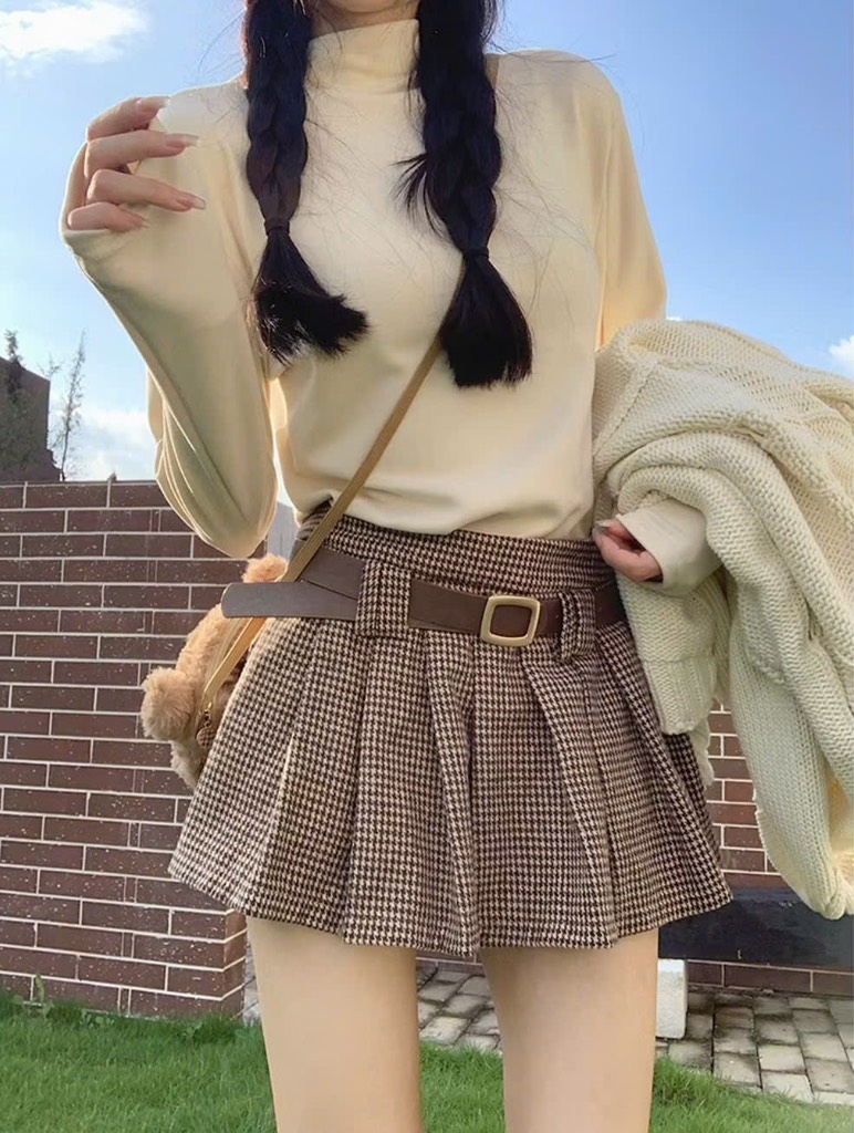 SET 3 ÁO ZIP LÔNG GIỮ NHIỆT ĐEN TRẮNG BE NỮ THU ĐÔNG SẴN