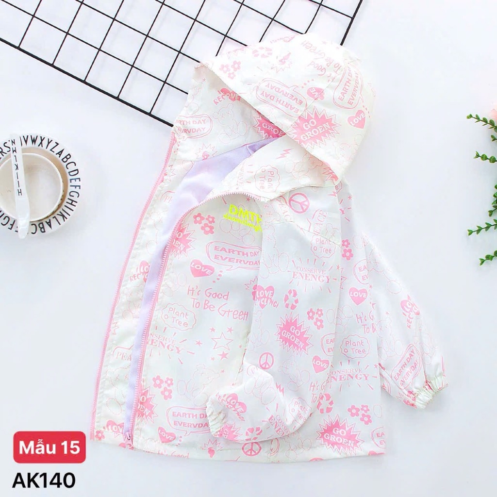 ÁO KHOÁC GIÓ SIZE ĐẠI BÉ TRAI