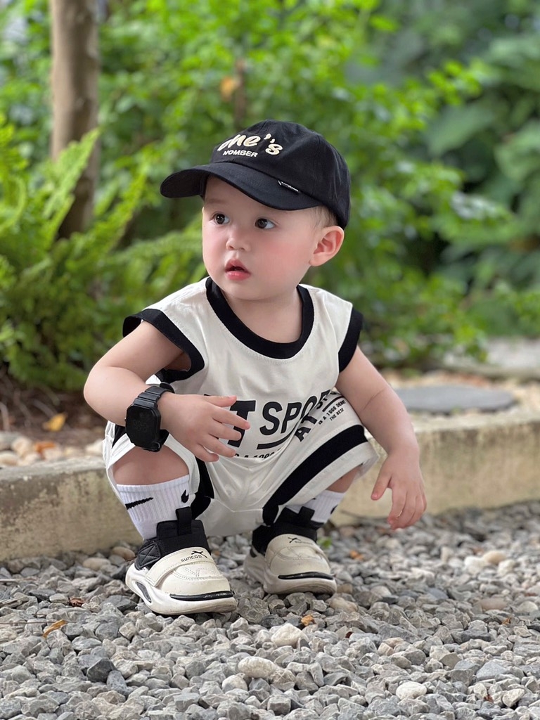 SET 2 BỘ COTTON TÀU SPORT BÉ TRAI SẴN (XẢ 75k)