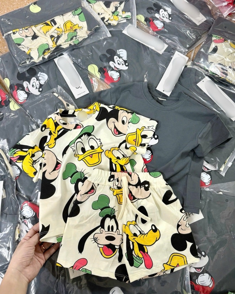 SET 3 CT MICKEY DONAL CHO BÉ YÊU BÉ TRAI