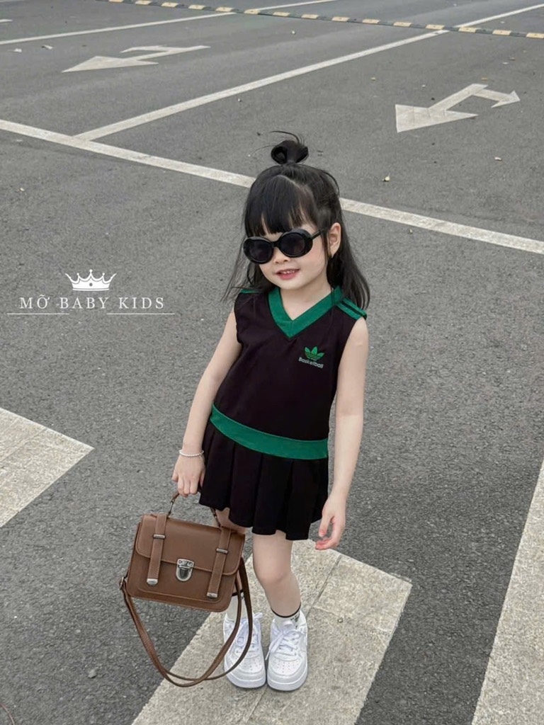VÁY POLO BÉ GÁI BASKETBALL