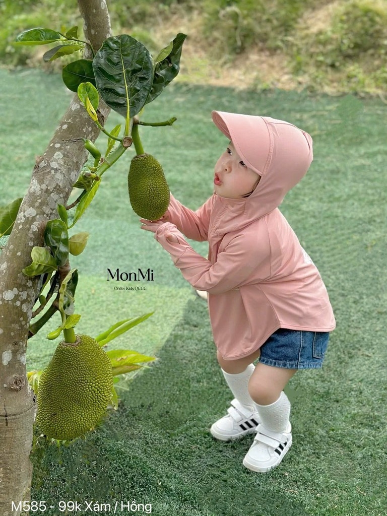 ÁO CHỐNG NẮNG 2 MÀU CHO BÉ TRAI BÉ GÁI SẴN (SALE 39k)