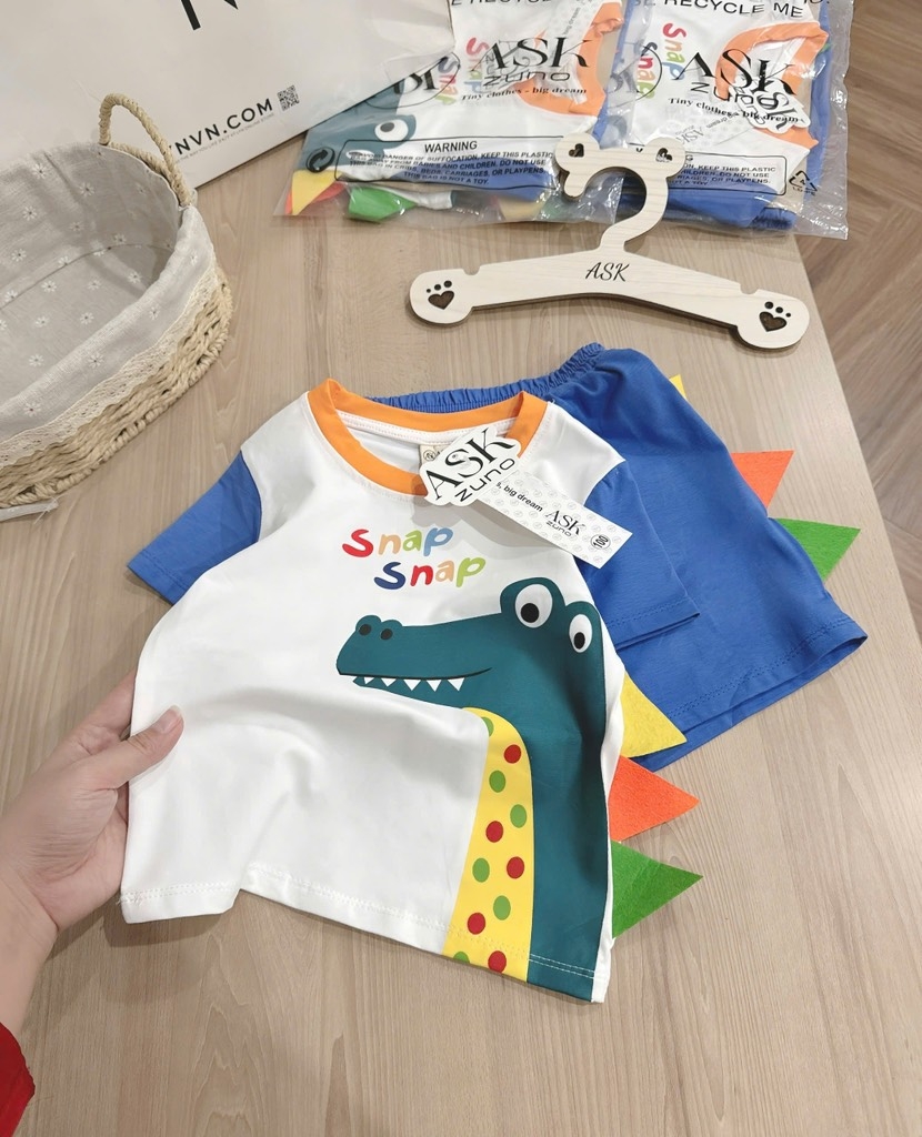 SET BỘ KHỦNG LONG PHỐI BÉ TRAI (XẢ 39k)