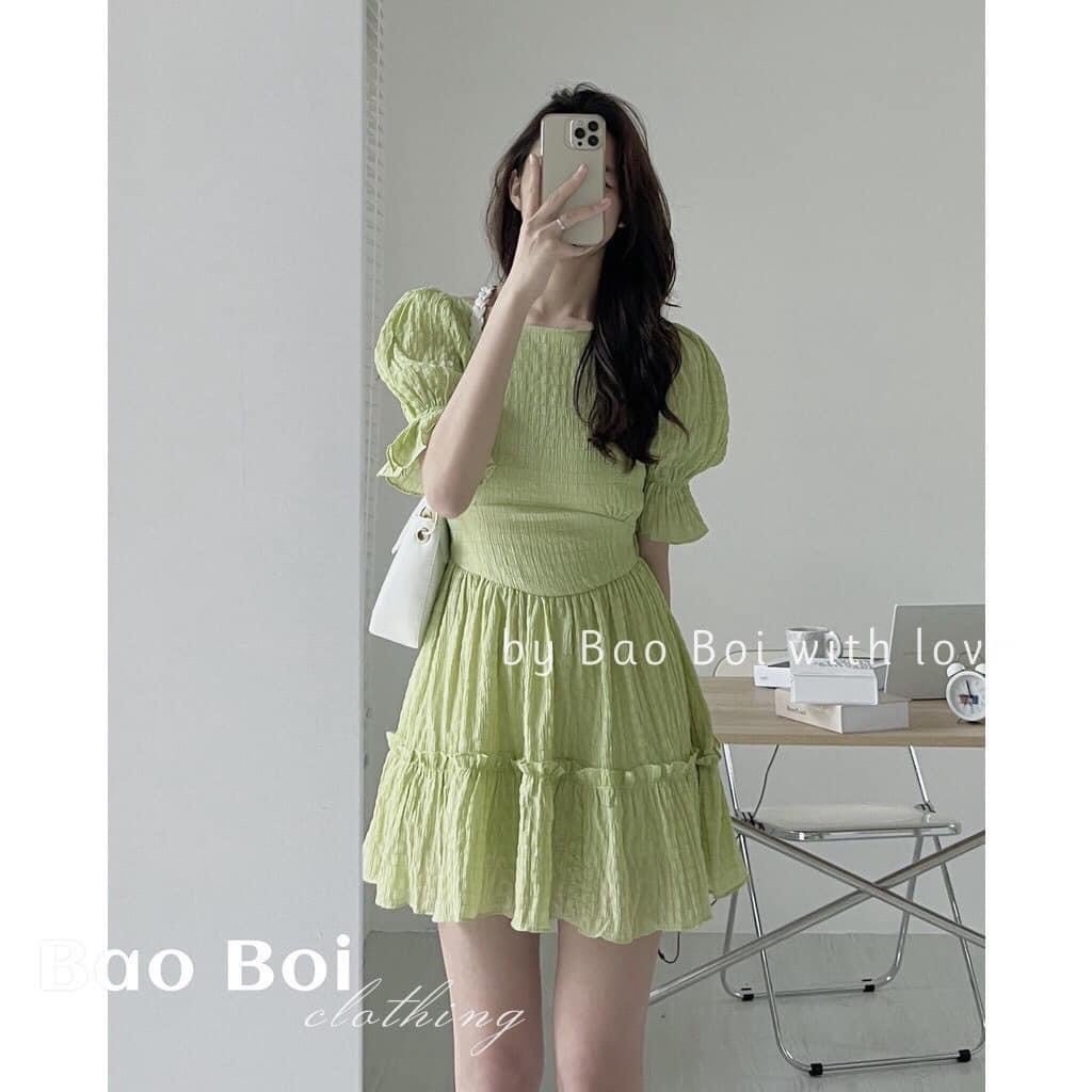 VÁY XỐP CHUN LƯNG CHÂN BÈO - XẢ 79k