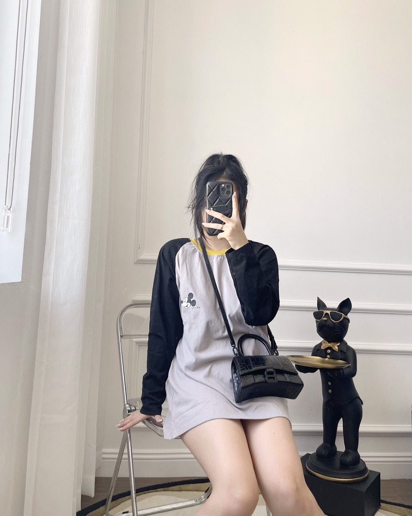 ÁO MICKEY PHỐI TAY(xả 59k)