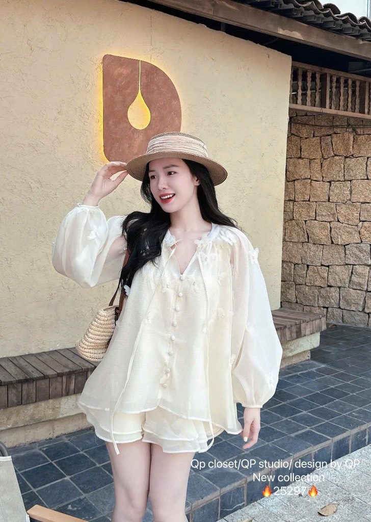 SET TƠ 2 LỚP CÚC BỌC NỮ