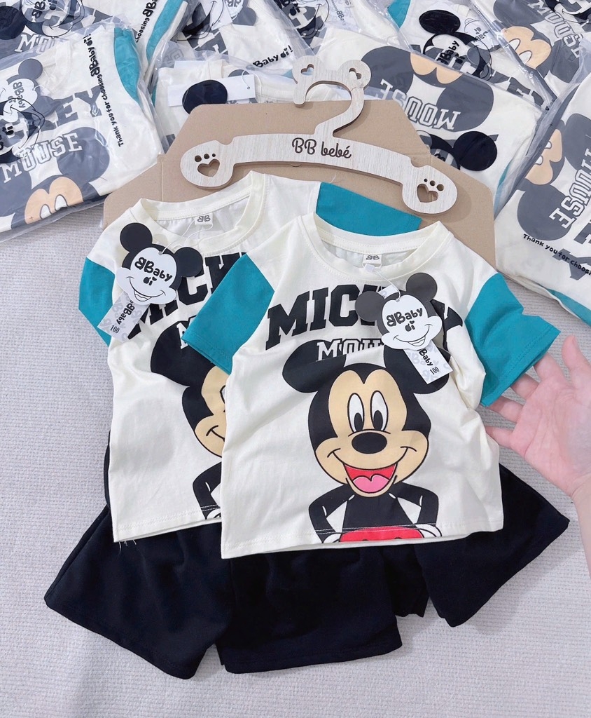 SET MICKEY COVER NEXT BÉ TRAI SẴN( xả 50k)