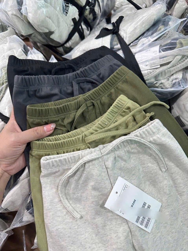 COMBO 5 QUẦN ZIP DÀI TONE RÊU BE ĐEN LOẠI 1 BÉ TRAI