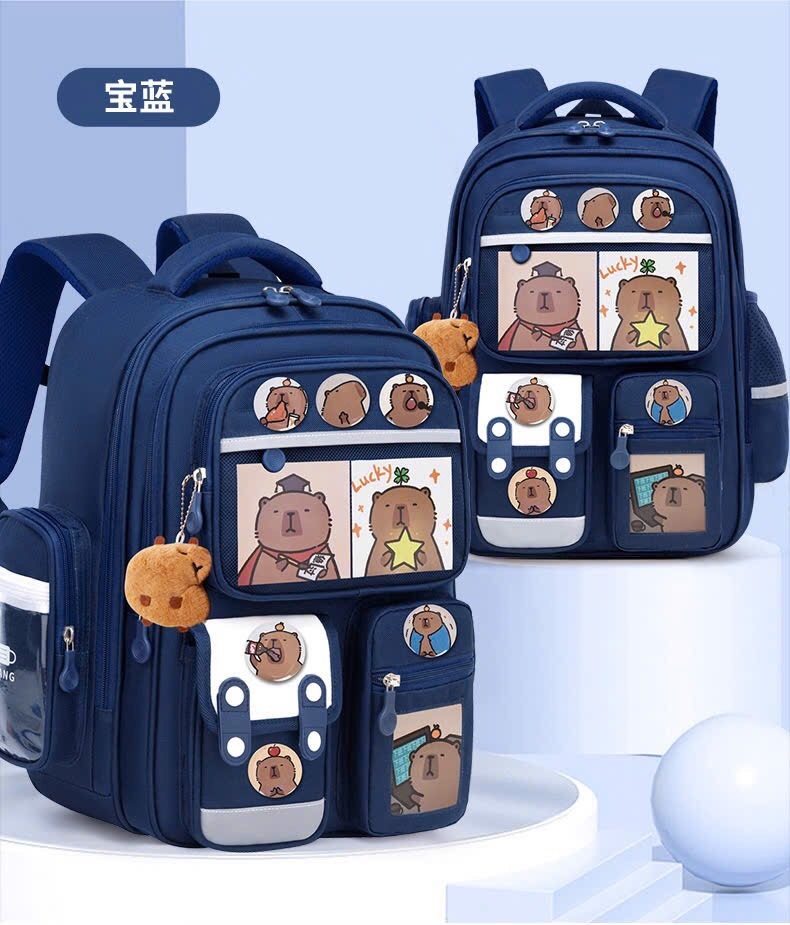 BALO TÚI XÁCH - BALO ĐI HỌC CAPYBARA CHO BÉ