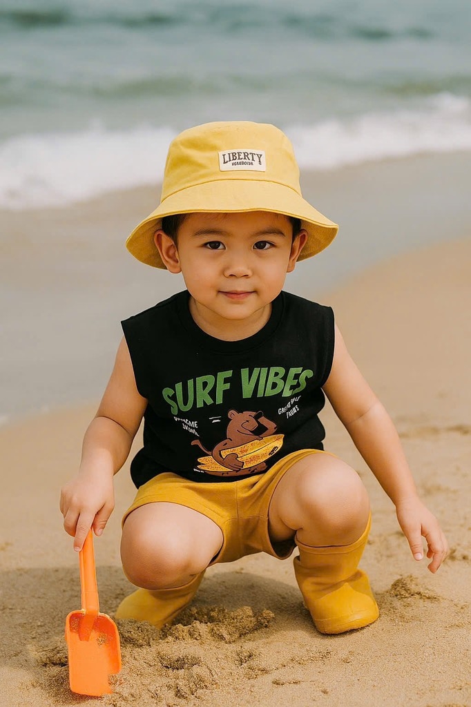 SET 2 BỘ COTTON SÁT NÁCH BÉ TRAI