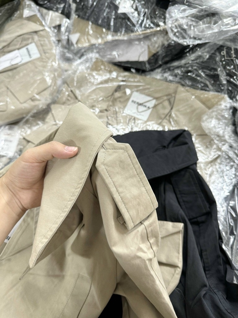 ÁO KHOÁC KAKI NỮ DÁNG LỬNG SẴN