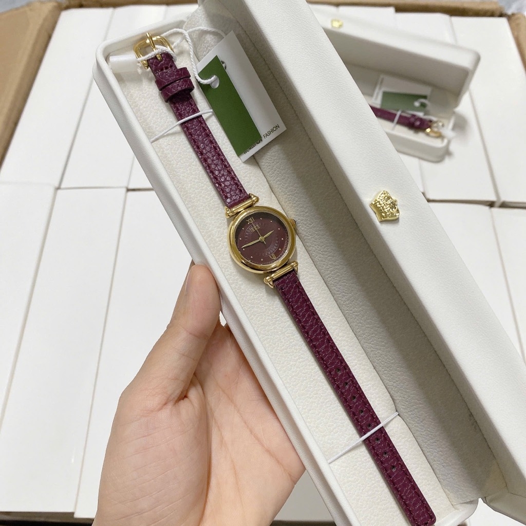 PHỤ KIỆN - ĐỒNG HỒ EIKE ĐỎ KAKI NỮ