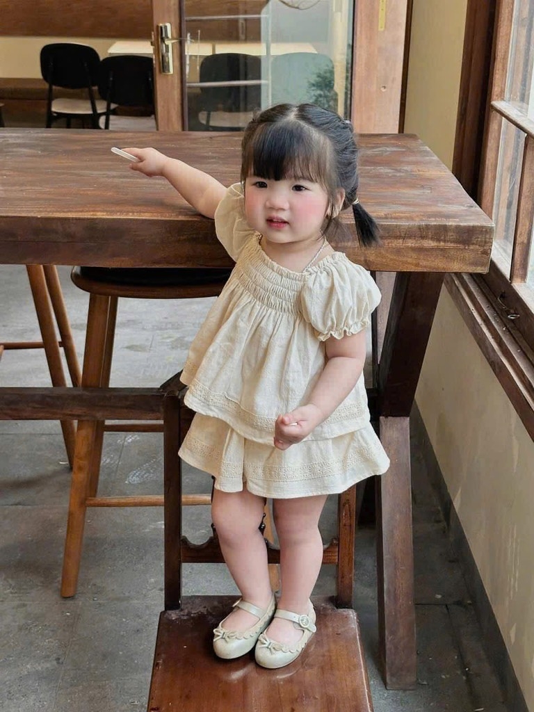 SET ÁO BABYDOLL QUẦN BÉ GÁI