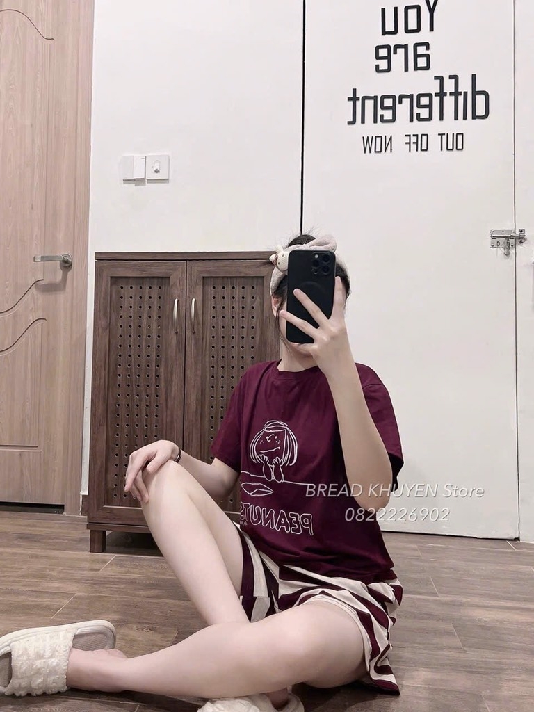 SET BỘ QUẦN KẺ NGANG NỮ