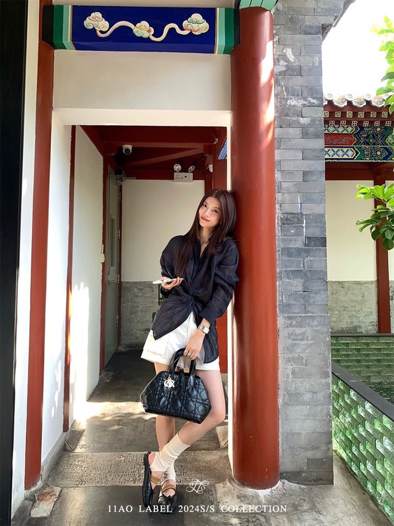 ÁO SƠ MI XOẮN EO 3 MẦU NỮ - (SALE 55k)- SẴN
