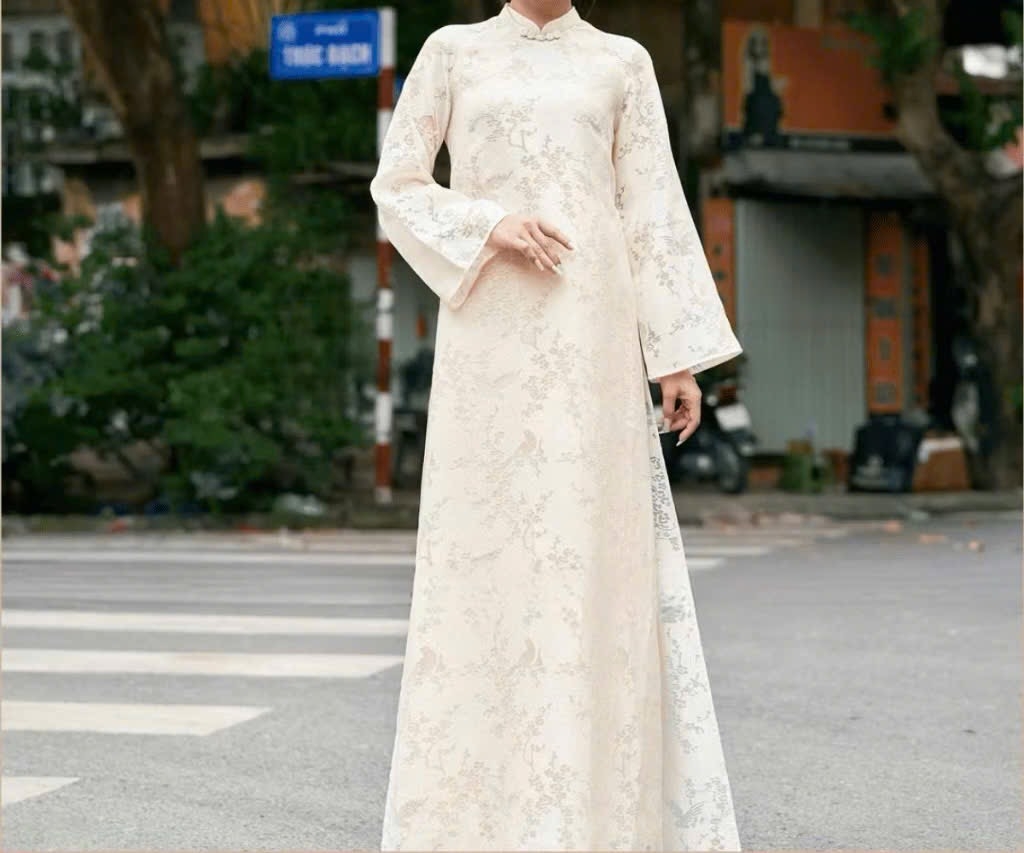 SET ÁO DÀI 4 TÀ MÀU KEM CAO CẤP NỮ 2026