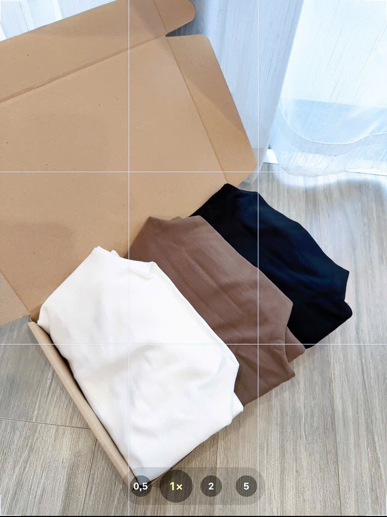 SET 3 ÁO ZIP LÔNG GIỮ NHIỆT ĐEN TRẮNG BE NỮ THU ĐÔNG SẴN