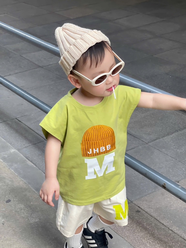 SET CHỮ M XANH LÁ BÉ TRAI(XẢ 39k)