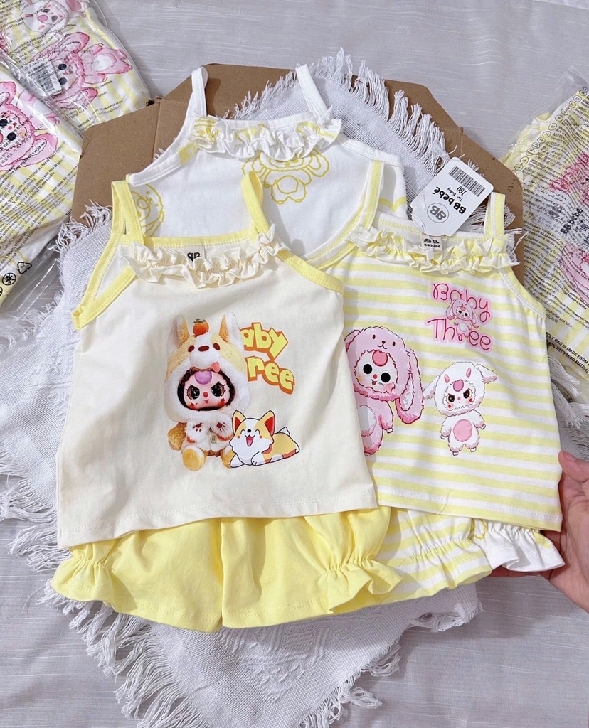 SET 3 BỘ 2 DÂY BB3 VÀNG BÉ GÁI SẴN( xả 99k)
