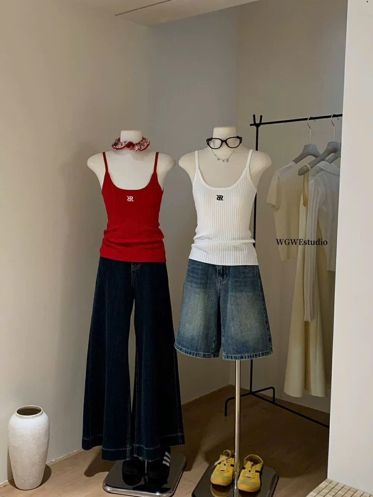 QUẦN NGỐ JEAN NỮ XANH WG