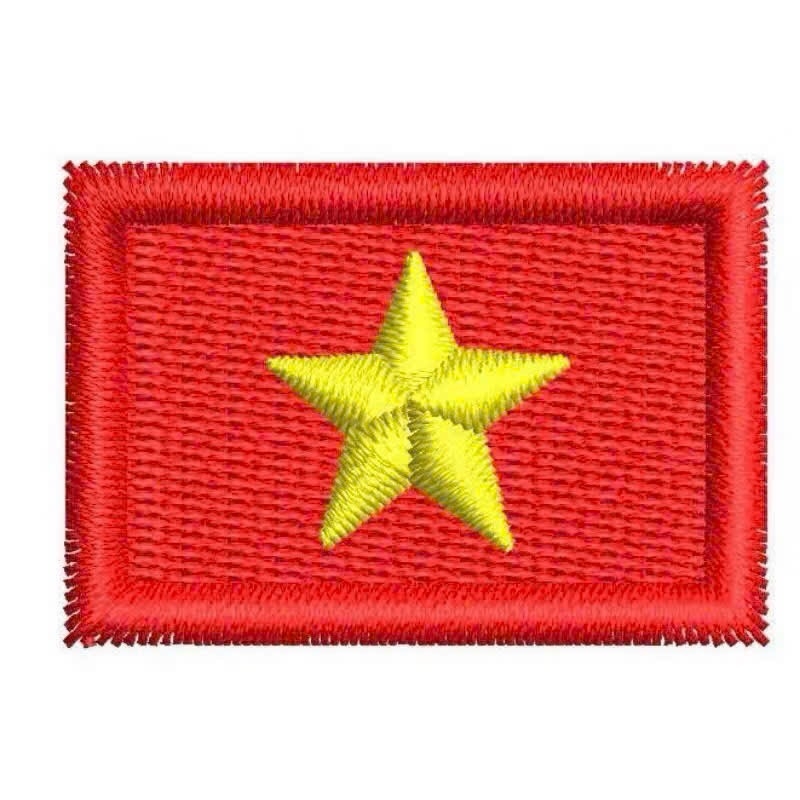 PHỤ KIỆN - SET 5 CẶP TÓC LÁ CỜ VN