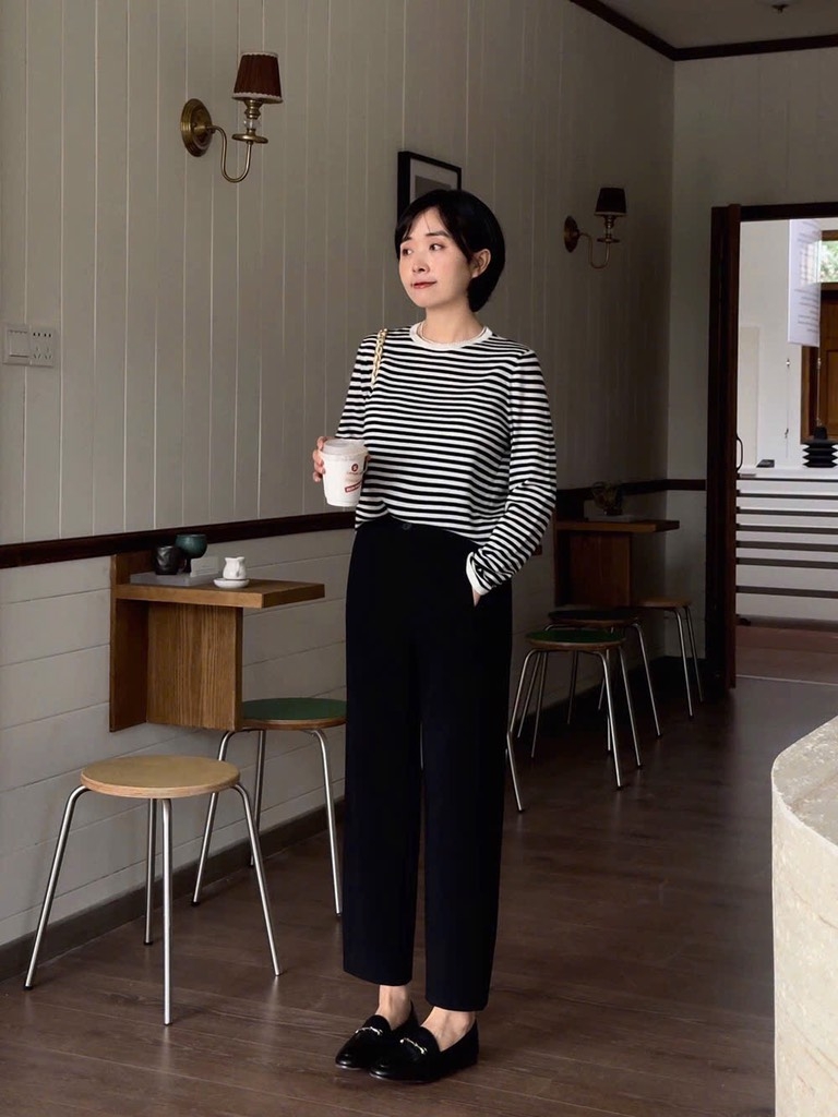 QUẦN BAGGY SUÔNG TÚI TRƯỚC NỮ SẴN (SALE 65k)