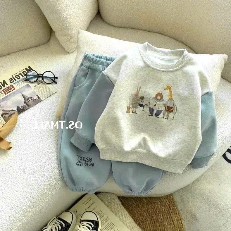 SET BỘ DÀI NỈ ĐỘNG VẬT PHỐI XANH BÉ TRAI