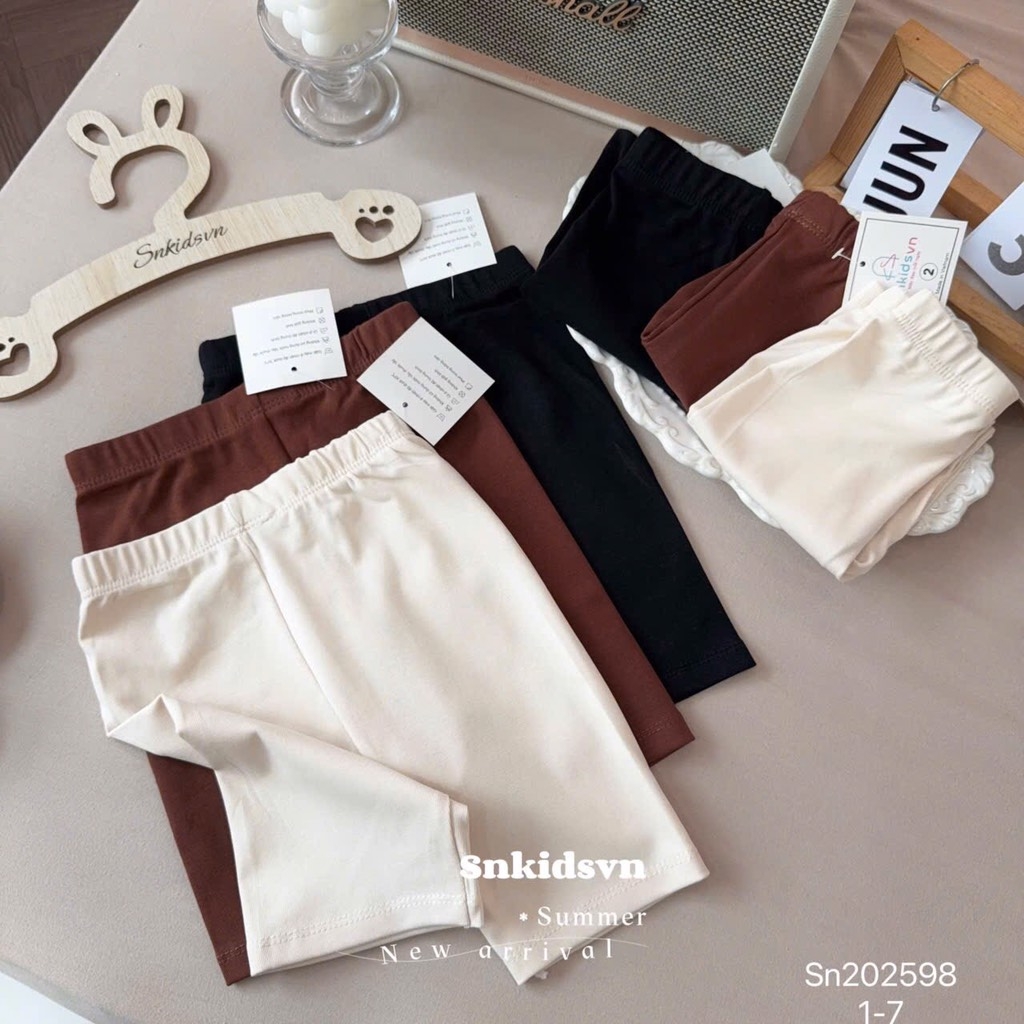 SET 3 QUẦN NGỐ TONE ĐEN NÂU KEM BÉ TRAI SẴN (SALE 65k)