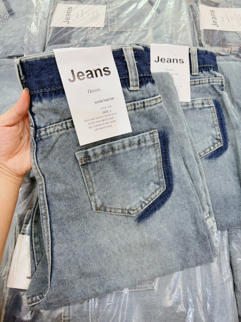 QUẦN BÒ NỮ SUÔNG CẠP ĐẬM