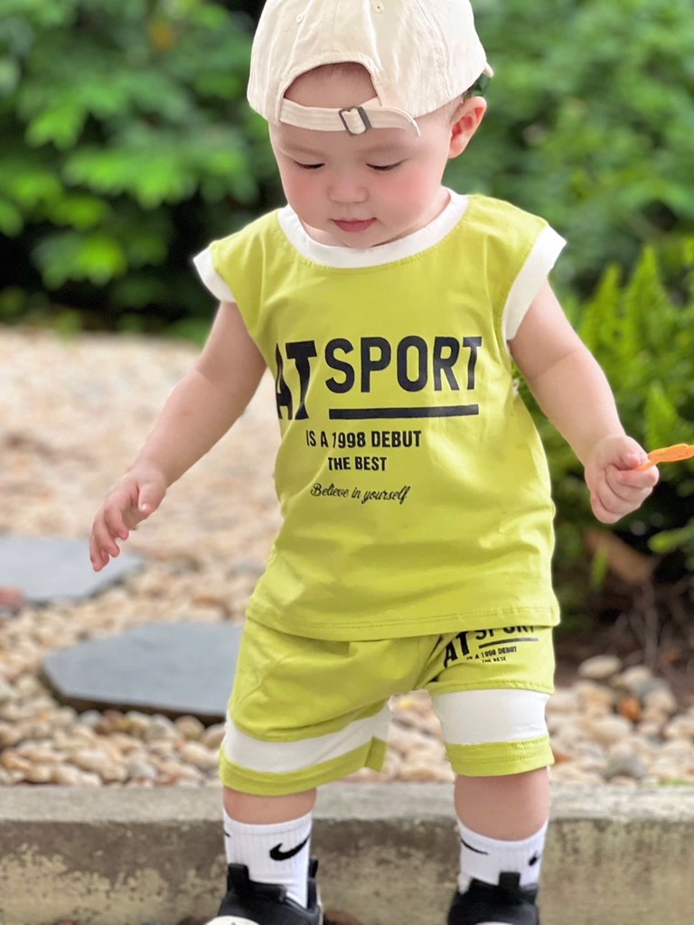 SET 2 BỘ COTTON TÀU SPORT BÉ TRAI SẴN (XẢ 75k)