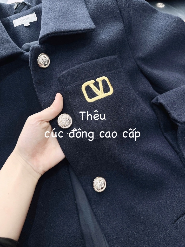 ÁO DẠ CD 2 LỚP CÚC ĐỒNG NỮ THU ĐÔNG SẴN