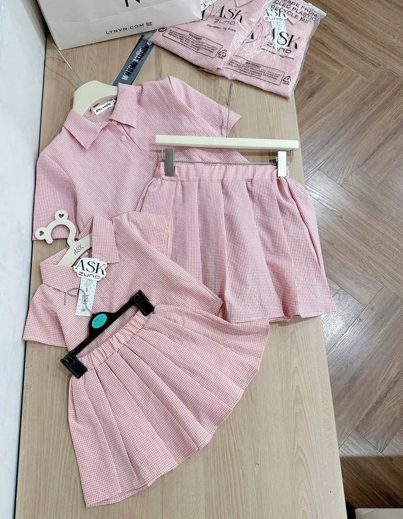 SET CỘC KẺ HỒNG CV MẸ BÉ SẴN
