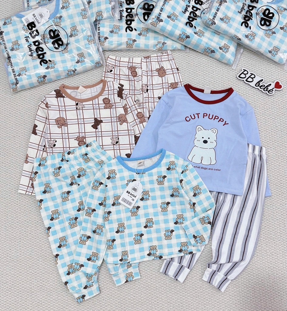 SET 3 BỘ DÀI GẤU HÀN BÉ TRAI HÀN QUỐC SẴN