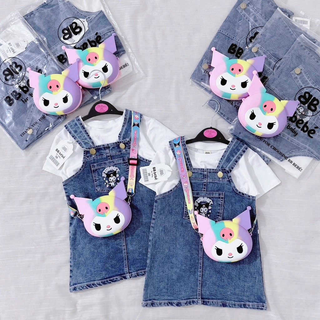 SET YẾM BÒ KURUMI BÉ GÁI (KÈM TÚI) SẴN (xả 79k)